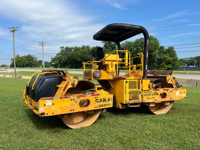 2009 Sakai SW850-II Double Drum Roller