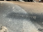 Frame Stamp Serial Number/VIN Photo