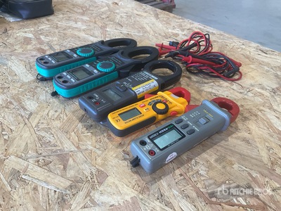 Quantity of (5) Clamp Multimeter