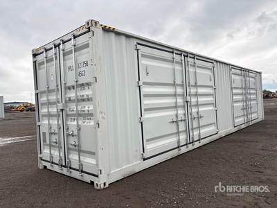 2025 40 ft High Cube Multi-Door Storage Container