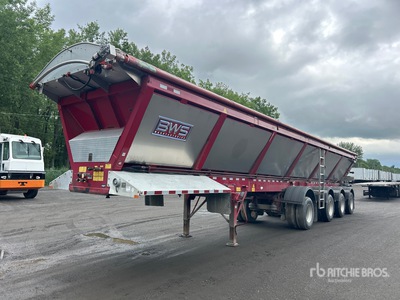 2019 BWS 48ALB 48 ft Quad/A Live Bottom Trailer