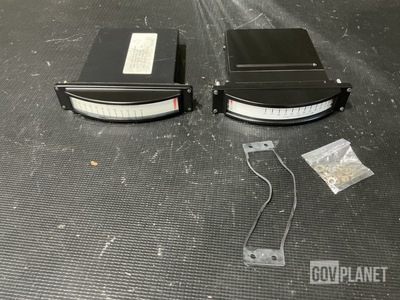(2) Electronic Design 4950P7001-43 Special Scale Meters
