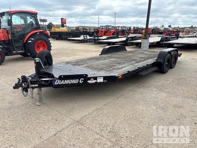 2023 Diamond C GTF235L T/A 18 ft Car Carrier Trailer