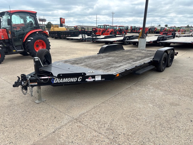 2023 Diamond C GTF235L T/A 18 ft Car Carrier Trailer