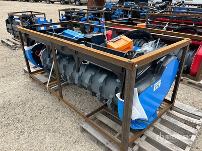2026 Raytree RMDM72SS 72 in Drum Skid Steer Mulcher (Unused)