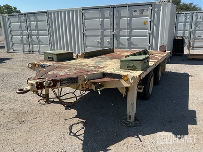 Utility Tool & Body M1061A1 Flatbed Trailer