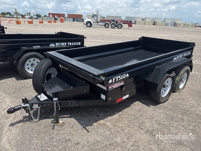2026 Ranco FT510 10 ft T/A Dump Utility Trailer (Unused)
