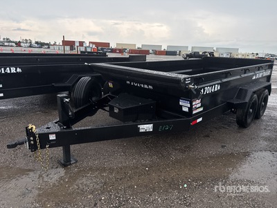 2026 Ranco 7014R 14 ft T/A Dump Utility Trailer (Unused)