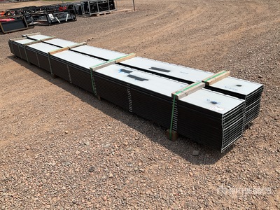Quantity of (60) Steel Roofing