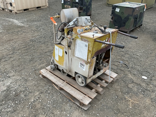 1983 Wedge WCS30 Abrasive Disk Saw