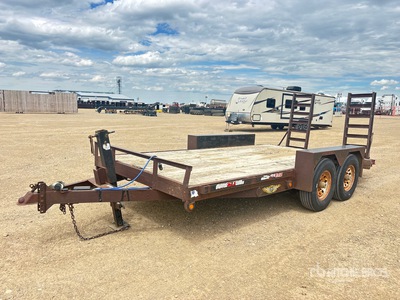 H & H 16 ft T/A Trailer utilitario