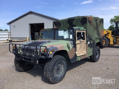 2008 AM General M1097R1 HMMWV 2 Door Soft Top w/Truck Body