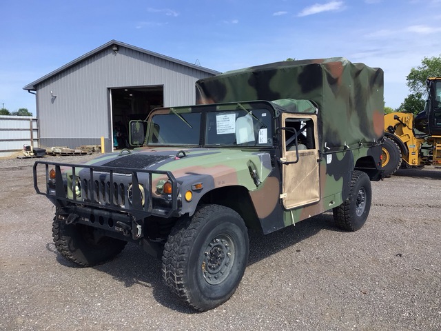2008 AM General M1097R1 HMMWV 2 Door Soft Top w/Truck Body