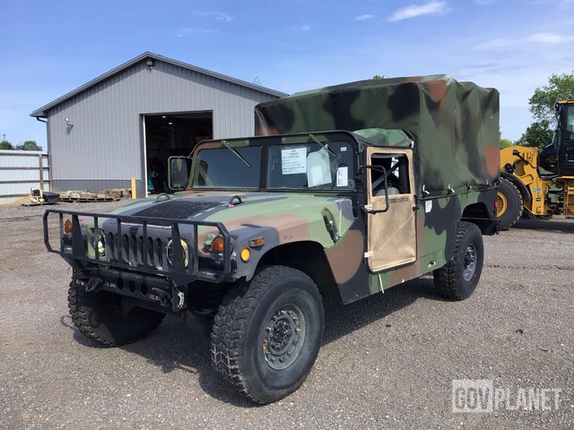 2008 AM General M1097R1 HMMWV 2 Door Soft Top w/Truck Body