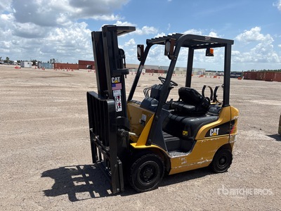 2018 Cat GP18N 3500 lbs Pneumatic Tire Forklift