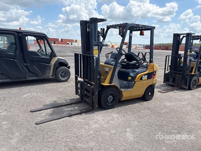2019 Cat GP18N 3500 lbs Pneumatic Tire Forklift