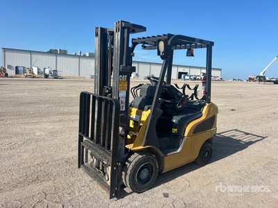 2018 Cat GP18N 3000 lb Pneumatic Tire Forklift