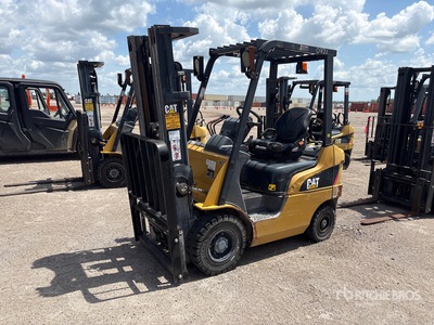 2018 Cat GP18N 3500 lbs Pneumatic Tire Forklift