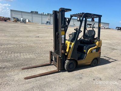 2018 Cat 2C3000 2500 lb Cushion Tire Forklift
