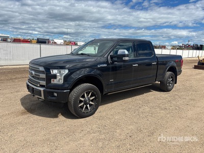 2015 Ford F-150 Platinum 4x4 Crew Cab Pickup
