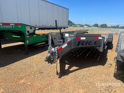 2025 Rice FMHDMH8222 21000 lb 25 ft T/A Equipment Trailer