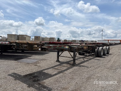 2012 Max Atlas 43 ft Tri/A Remorque conteneur