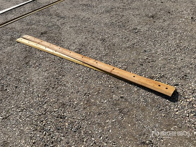 Quantity of (2) 11 ft Cutting Edge (Unused)