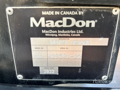 2022 MacDon FD250 50 ft Flex Draper Cabezal de cosechadora trilladora