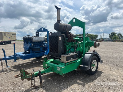 2017 Pioneer Pump Trailer-Mounted Bomba de agua