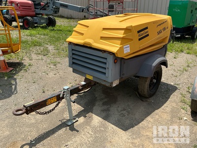 2007 Atlas Copco XAS 185 JD 185 cfm Mobile Compresseur à air