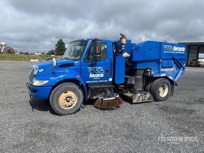 Tymco on 2012 International 4300 Sweeper Truck