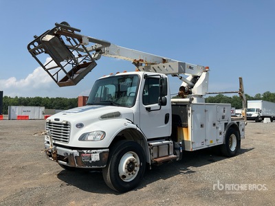 2019 Freightliner 4x2 Cable Placer Bucket Truck