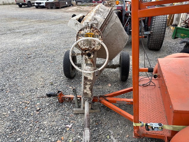 Western Manufacturing CM600WCLS21 Portable Concrete Mixer