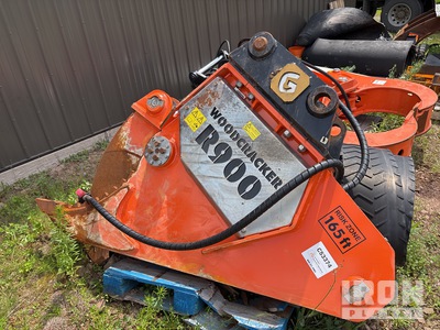 2023 Woodcracker R900 24 in Q/C Excavator Stump Shear エクスカベーター用アタッチメント - その他
