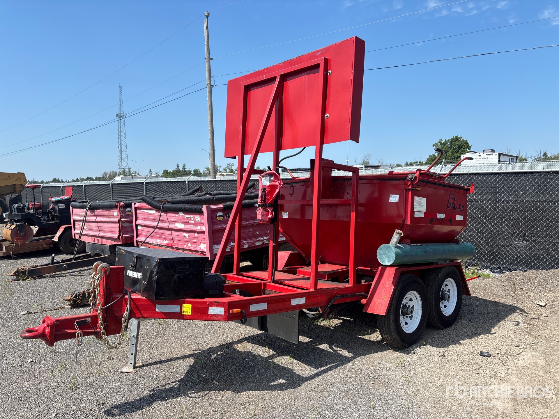 2013 Falcon T/A Hot Box Trailer