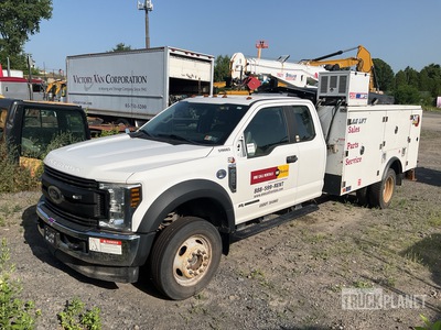 2019 Ford F-550 XL 4x4 Extended Cab Service Truck (Inoperable)
