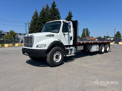 2017 Freightliner M2 112 6x4 شاحنة مسطحة