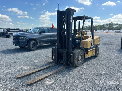 2005 Yale R11510 10600 lb Pneumatic Tire Forklift