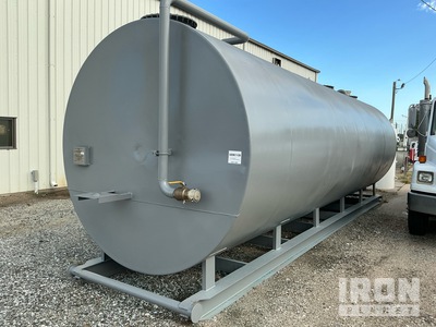 8000 gal Skid Mounted Steel Diesel Fuel Tank