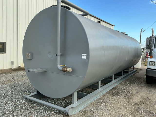 8000 gal Skid Mounted Steel Diesel Fuel Tank