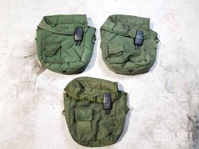 (550) OD Green 2QT Canteen Pouches