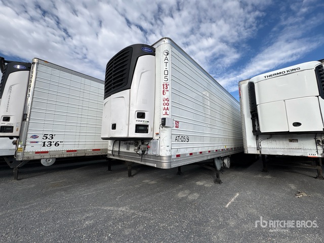 2019 Hyundai VR2530152-AS 53 ft x 102 in T/A Refrigerated Trailer
