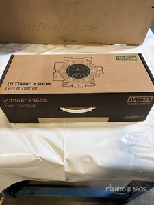 Quantity of (5) MSA Ultima X5000 Gas Monitors and MSA Junction Boxes (Unused)