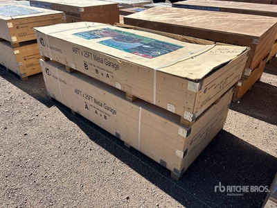 2026 KJ K2545G 25 ft x 45 ft Metal Garage Budynek magazynowy (Unused)