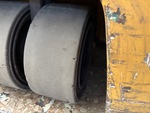 Chassis with Right Rear Tire