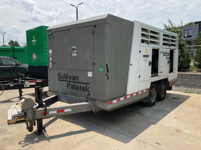 2017 Sullivan Palatek DF1600PHCU3AFW 1600 cfm Mobile Air Compressor