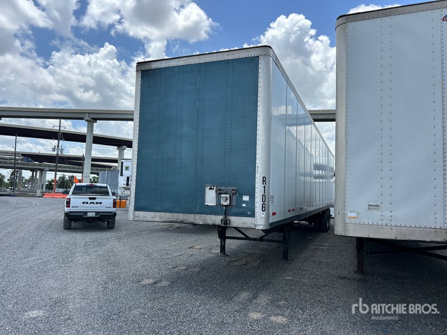 2020 Wabash 53 ft x 102 in Sliding T/A Van Trailer