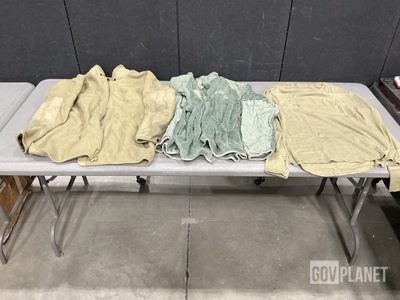 (5) Cold Weather Undershirts, (55) Cold Weather Jackets & Assorted Items