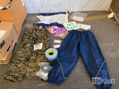 (5) Pairs of Trousers, (10) Pairs of Physical Fitness Pants & Assorted Items