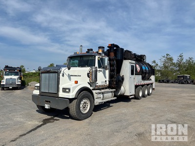 Vactor on 2015 Western Star 4900 8x6 Vacuum Excavator Truck